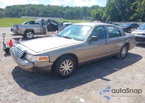 2004 Ford Crown Victoria Lx from USA, damaged, VIN 2FAFP74W44X158870